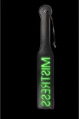 ouch! glow in the dark paddle wiosło fluorescencyjne zielone
