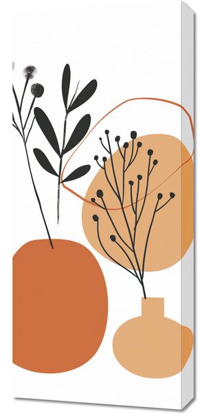 Obraz 40x90cm Botaniczny Pastel zdjęcie 1