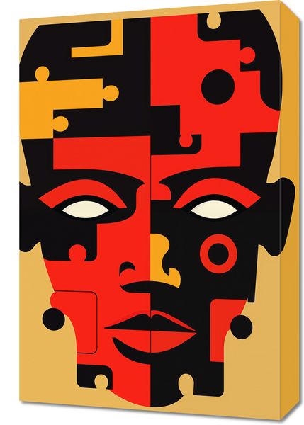 Obraz 40x60cm Puzzle Tożsamości zdjęcie 1