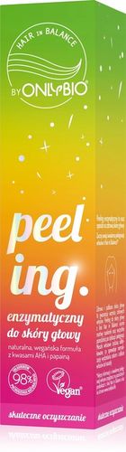 Hair in Balance by ONLYBIO Peeling enzymatyczny do skóry głowy 125 ml na Arena.pl