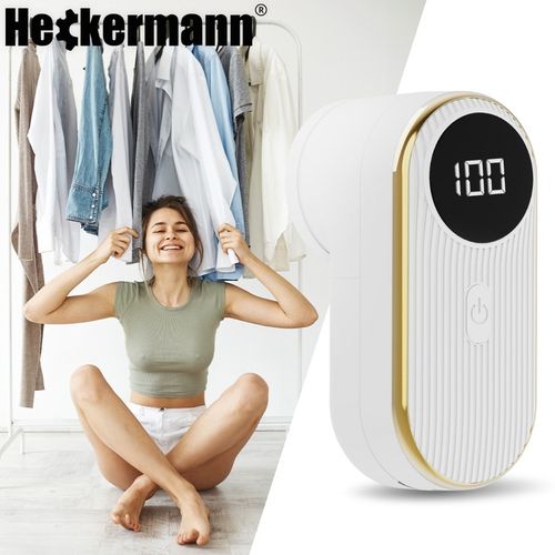 GOLARKA DO UBRAŃ SWETRÓW TAPICERKI TKANIN MASZYNKA DO ODZIEŻY 6 OSTRZY LCD na Arena.pl