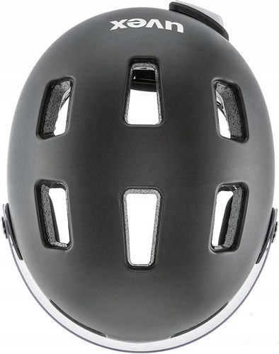 Kask Uvex Rush Visor srebrny r. 55-58 cm na Arena.pl