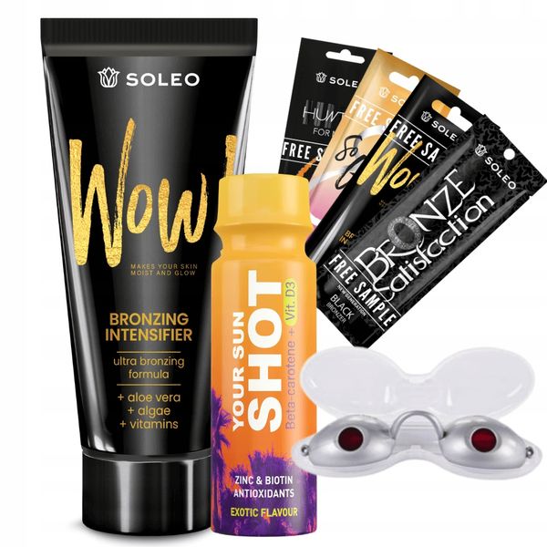 Soleo Wow 150ml Utra Bronzer Do Opalania + Gratisy zdjęcie 1