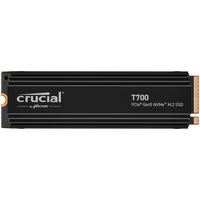 crucial t700, 1tb, pcie gen5 nvme m.2 ssd, radiator