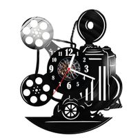 Zegar ścienny z płyty winylowej film 912.14