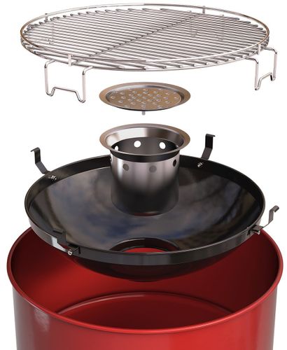 Grill węglowy Barbecook Edson Red na Arena.pl