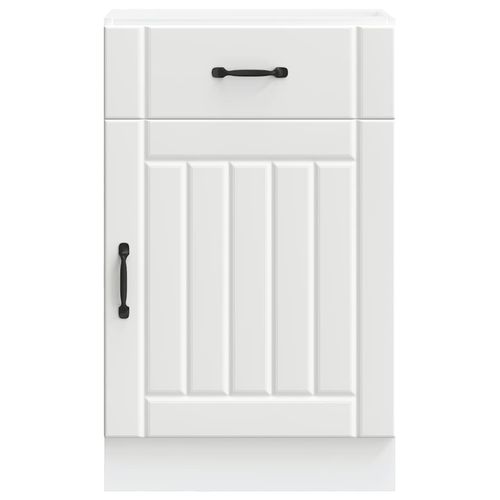 Szafka kuchenna dolna „Lucca” z białego drewna klejonego na Arena.pl