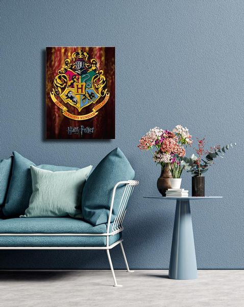 Harry Potter Hogwarts Crest - Obraz na płótnie 30x40 cm zdjęcie 6