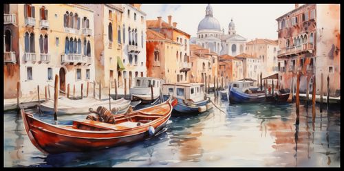 Plakat 91,3x44,5cm Wenecka Impresja na Arena.pl