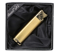 Zapalniczka Prezentowa Gazowa Regulowana Wielokrotnie Napełniana Złota