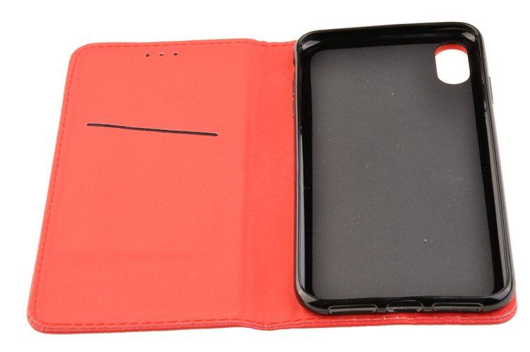 Etui Smart do Apple iPhone Xs Max czerwony zdjęcie 3