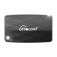 Adapter OTTOCAST MX CA360 Bezprzewodowy CarPlay Android Auto Czarny