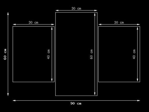 60 90Cm Obraz 3 Elem Czerwone Dmuchawce 5 Ścienny Druk Płótno na Arena.pl