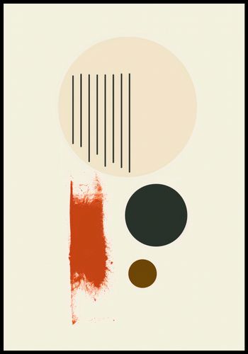 Plakat 68x98cm Symetryczna Struna na Arena.pl