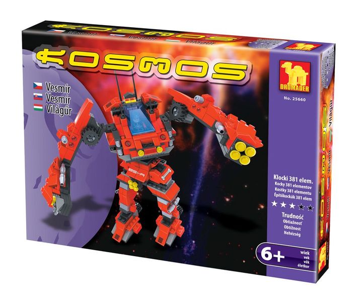 DROMADER - Klocki KOSMOS Kosmiczny maxi robot zdjęcie 1