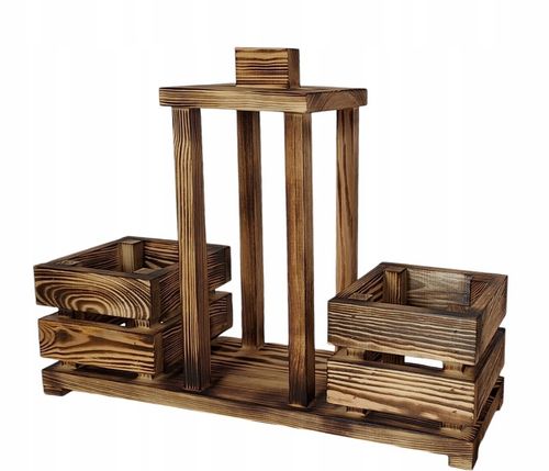 lampion z osłonkami na doniczkę opalony na Arena.pl