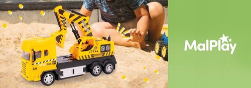 CIĘŻARÓWKA SAMOCHÓD KOPARKA RC ZDALNIE STEROWANY AUTO NA PILOTA DLA DZIECI na Arena.pl