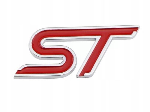 Naklejka Emblemat Model ST Ford Focus Fiesta Auto Sport Technologies Line na Arena.pl