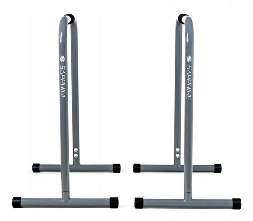 PORĘCZE stacjonarne uchwyty DO POMPEK dipów PODPÓRKI do ćwiczeń METALOWE na Arena.pl