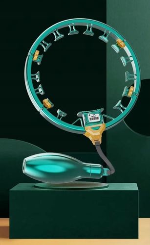 HULA HOP ODCHUDZAJĄCE Z OBCIĄŻNIKIEM I LICZNIKIEM SMART WYPUSTKAMI HULAHOP na Arena.pl