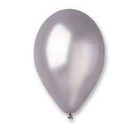 balon srebrny 100szt. metalizowane urodziny ślub