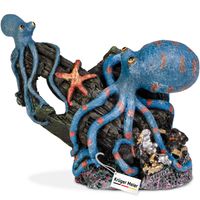 Kruger Meier Octopus Treasure – Dekoracja do akwarium 14x5.5x11.5 cm