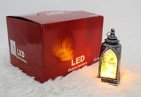 lampion latarenka świąteczna led 13 x 5,5 x 5,5 cm stare srebro