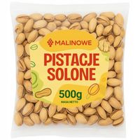 PISTACJE PRAŻONE SOLONE 500g ORZECHY PISTACJOWE DOSKONAŁE JAKOŚĆ PREMIUM