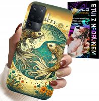 ETUI DO OPPO F19 PRO - ZNAK ZODIAKU, RYBA ASTRONOMIA + FOLIA