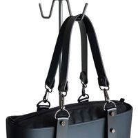 Uchwyty rączki KRÓTKIE skóra naturalna 3CM do Obag