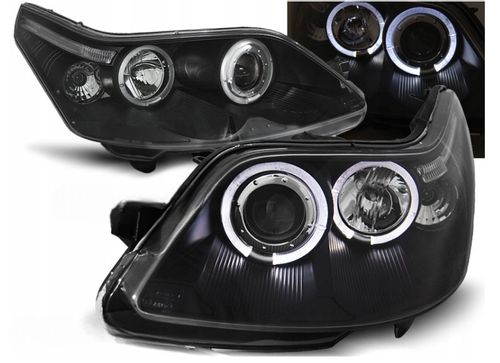 LAMPY REFLEKTORY DO CITROEN C4 OD 2004 DO 2010 Roku RINGI LED + ŻARÓWKI na Arena.pl