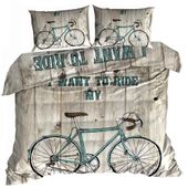 Pościel 3D bawełna satyna 160x200cm ROWER