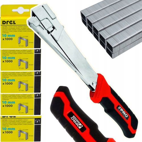 Zszywacz młotkowy dekarski na zszywki typ A53 PRO + 5000 zszywek na Arena.pl