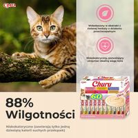 Inaba Cat Churu 60x14g (840g) Kremowy Przysmak Dla Kota Mix Z Tuńczykiem