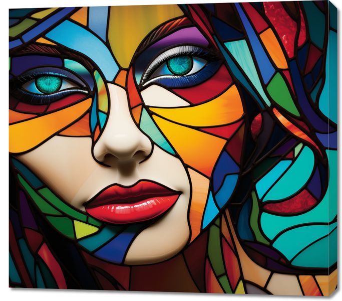 Obraz 100x90cm Spójrz Mi W Oczy zdjęcie 1