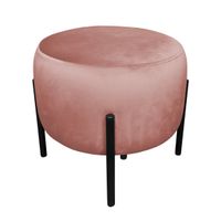 Pufa OLA LOFT ławka podnóżek metal MG58