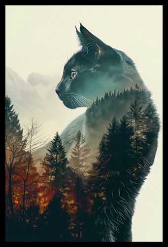 Plakat 30x45cm Koci Duch Lasu na Arena.pl
