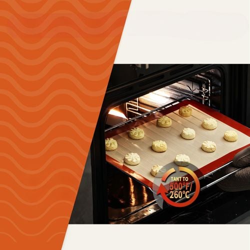 Zestaw 3 Mat Silikonowych do Pieczenia Bez BPA 42x29 Oraz 29x21 cm na Arena.pl