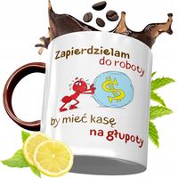 Kubek Bordowy Zabawny Na Urodziny Prezent Z Nadrukiem Ze Zdjęciem