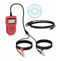 Tester miernik diagnostyczny do akumulatorów LCD 12 / 24 V