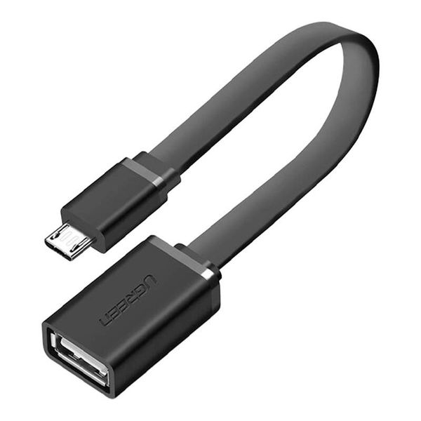 Adapter OTG UGREEN US133 Micro USB Szybki Transfer Danych Czarny zdjęcie 1