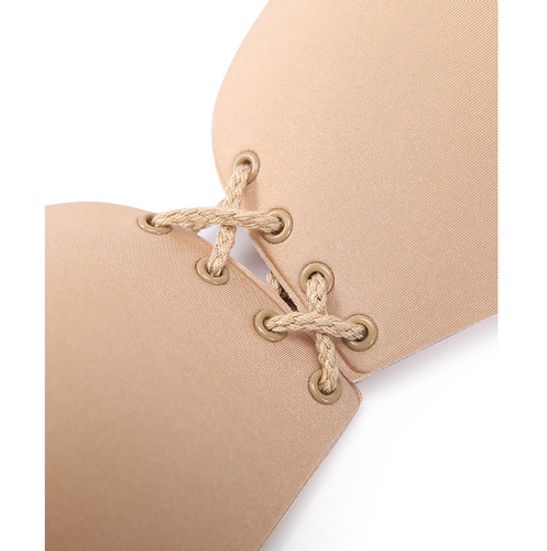 BIUSTONOSZ SAMONOŚNY C PUSH UP STANIK bez pleców na Arena.pl