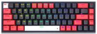 Klawiatura mechaniczna Redragon K631 Pro Castor Red Switch Czarno-Czerwona