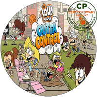 Opłatek na tort - Harmidom/The Loud Hause