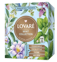 Lovare ziołowa liściasta Kolekcja Herbat Assorted Mint Tea 32 tor x 1,3g