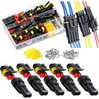 KOSTKA WTYK ZŁĄCZE HERMETYCZNE ELEKTRYCZNE ZESTAW SUPERSEAL 352 CZĘŚCI