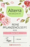 ALTERRA MYDŁO W KOSTCE ROŚLINNE Z WYCIĄGIEM Z KWIATÓW RÓŻY 100 G