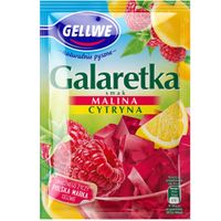Gellwe GALARETKA podwójny smak MALINA CYTRYNA 72g