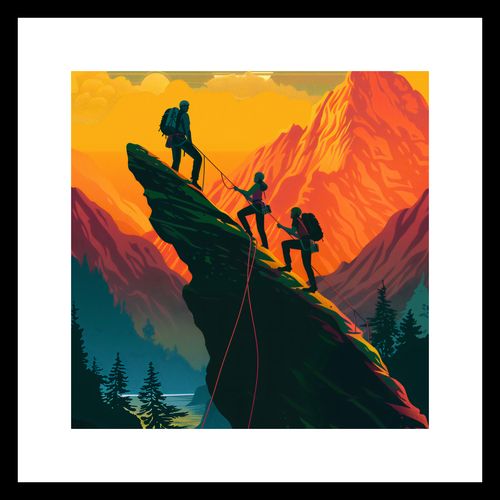 Plakat 20x20cm U Szczytu na Arena.pl
