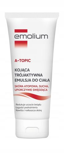 EMOLIUM A-TOPIC Trójaktywna Emulsja Do Ciała 200ML na Arena.pl